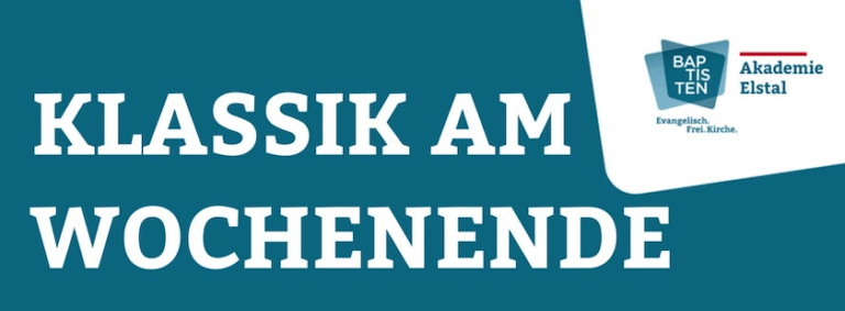 Logo vom BEFG und Text Klassik am Wochenende